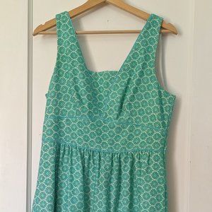 The Limited Teal A-Line Dress